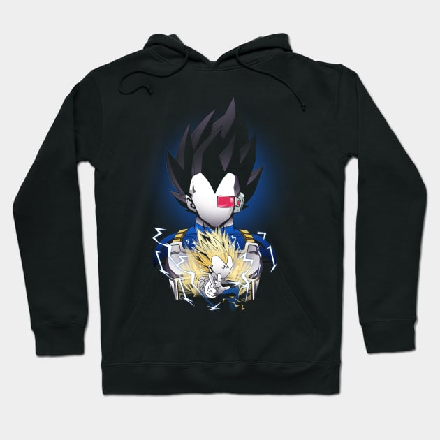 Saiyan Prince Hoodie by PanosStamo